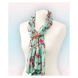 cherry blossom scarf pendant UK CBSP b two