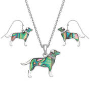 labrador pendant and free earrings UK LPE a main