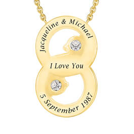 personalised i still do infinity pendant UK PISDIP a revised