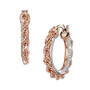 knots of rose cz earrings UK KRE a main