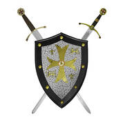 templar knights shield UK TSHLD b two