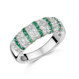 emerald green accent ring UK EGAR a main
