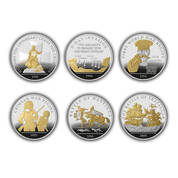 the great british battles silver bullion set UK GBSB a main