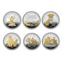 the great british battles silver bullion set UK GBSB a main