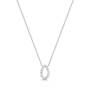 dewdrop diamond silver pendant UK DIDSP a main