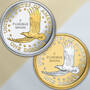 the platinum gold highlighted sacagawea  UK NPG b two