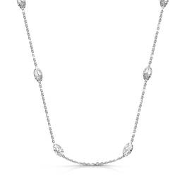italian ultra sleek silver necklace UK IUSN a main