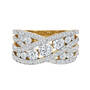 Personalised Five Carat Kiss Ring, The Five Carat Kiss Ring 6277 0029 b straight on