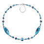 onde azzurre murano necklace UK OAMN b two