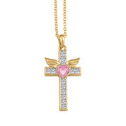 Pure Devotion Cross Pendant Set 10957 0044 b faith front
