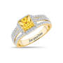 Personalized Birthstone Diamond Statement Ring 11315 0015 k november