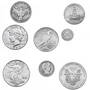 a century of u s silver coins UK S20C d four
