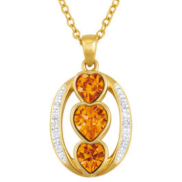 i love you birthstone pendant UK ILYBP2 k eleven