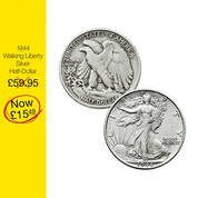 1944 silver half dollar UK DWHCA a main