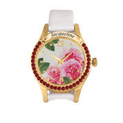 PINK RUFFLES FLOWER WATCH UK PIRUW a main