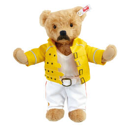 Steiff Freddie Mercury Bear UK STFMB b arm raised