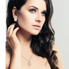 Enchanted OpalFire Pendant with FREE Matching Earrings 11628 0017 m model