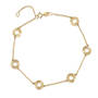 9ct gold diamond cut bracelet UK GDCB a main