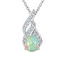 Genuine Birthstone & Diamond Pendant, Genuine Birthstone Diamond Pendant 11573 0012 j october