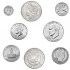 a century of u s silver coins UK S20C c three