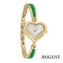 the personalised birthstone heart watch UK PHBW i nine