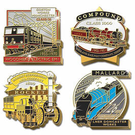 the great british locomotives pin collec UK RPIN2 b two