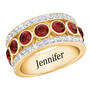birthstone spinner ring UK BSPPR a main