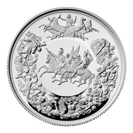 pistruccis waterloo medal proof set UK PISM b two
