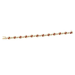 birthstone wrap diamond bracelet UK BSWDB a main