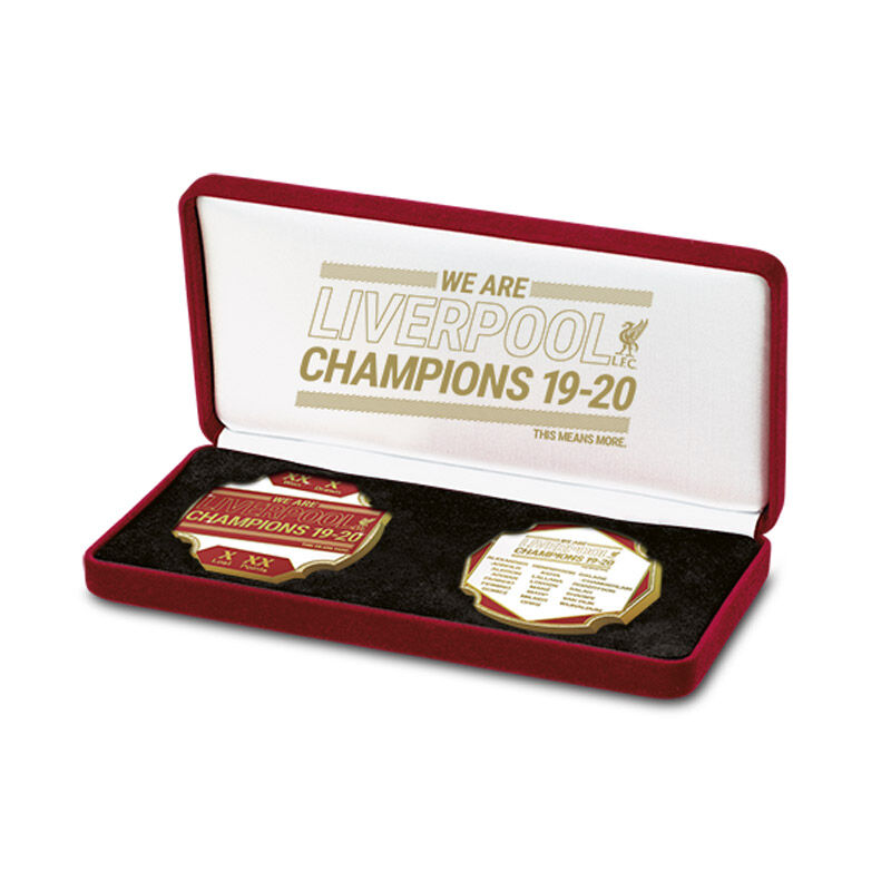 the liverpool fc champions deluxe enamel UK LPLE b two