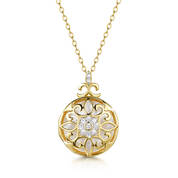 art deco mother of pearl locket UK ADMOP a main
