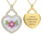 Love You Forever Daughter Heart Pendant 10546 0018 a main