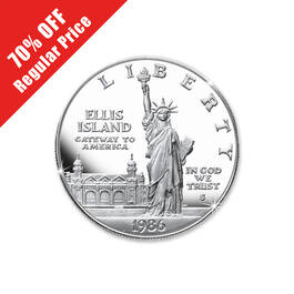 the statue of liberty centennial silver dollar UK DSL a main