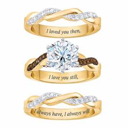 I Still Do Diamonisse Ring Set 2451 001 8 2