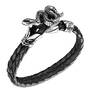 mens leather snake bracelet UK MLSB2 a main
