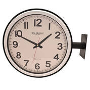 large double sided station wall clock UK DSSWC a main