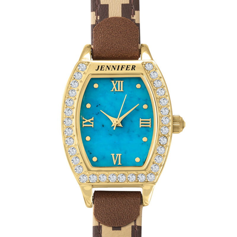 Personalized Turquoise Watch 10060 0014 a main