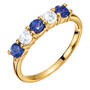 the beauty of tanzanite 18ct gold plated UK BOTR2 a main