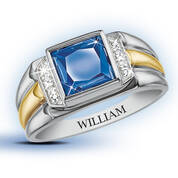 true blue mens created sapphire personal UK CMSR a main