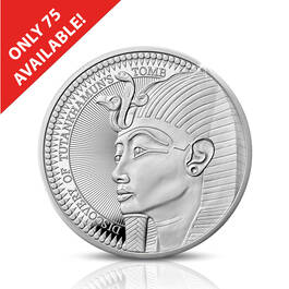 the tutankhamun silver proof coin UK TUSP a main