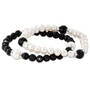ebony ivory bracelets UK EAIB a main