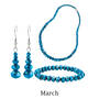 mystic glow birthstone jewellery set UK MGBJS c mar