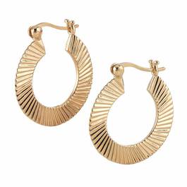 Golden Waves Pendant  Earring Set 6421 001 6 3