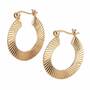 Golden Waves Pendant  Earring Set 6421 001 6 3