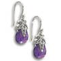 amethyst leaf earrings UK ALEA2 a main