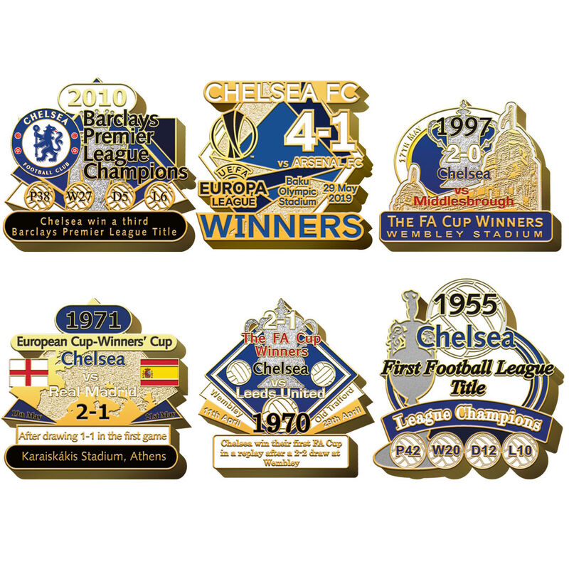 chelsea fc victory pin collection UK CHVP a main