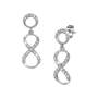infinite sparkle cz earrings UK ISCZE a main