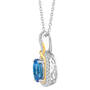The Helenite Necklace, The Helenite Pendant 11463 0015 b sideview