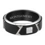 Men’s Black Ice Spinner Ring, mens black ice spinner ring UK BISR2 b two