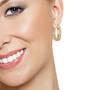Sparkling Elegance Hoop Earrings, Sparkling Elegance Hoop Earrings 11665 0011 m model